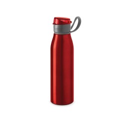 Hi!dea Бутилка Korver, спортна, метална, 650 ml, червена - Hi!dea