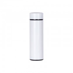 BESTSUB Термос, с температурен индикатор, инокс, 450 ml, бял - Декорации