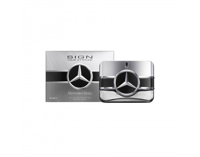 Mercedes-Benz Парфюм Sign Your Attitude, FR M, Eau de toilette, мъжки, 50 ml