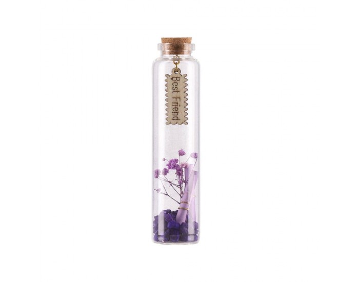 Шишенце с цвете Takk Elixir, стъклено, асорти