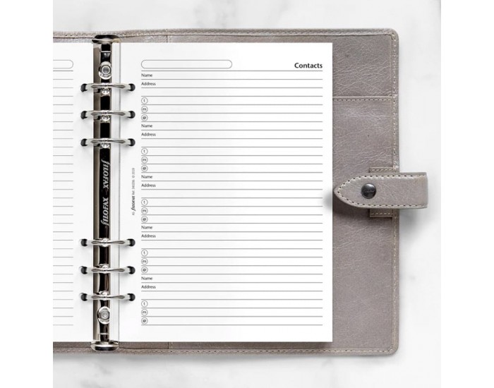 Filofax Пълнител за органайзер, A5, за имена, адреси и телефони