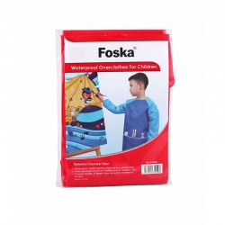 Foska Престилка за малки художници, червена - Офис аксесоари