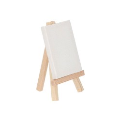 Статив Standart SFC3052, мини, дървен, с платно, 6 х 8 cm - Офис аксесоари