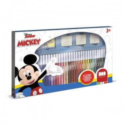 Multiprint Комплект за рисуване Mickey Mouse, с 36 флумастера - Multiprint