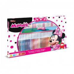 Multiprint Комплект за рисуване Minnie Mouse, с 36 флумастера - Multiprint