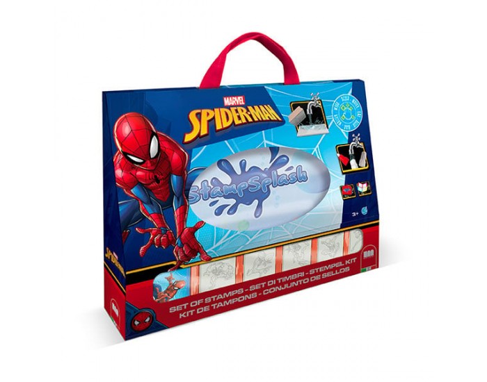 Multiprint Комплект за рисуване с вода Spiderman