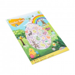 Moxy Книжка със стикери, с великденски мотиви, А4 - Материали за декорация