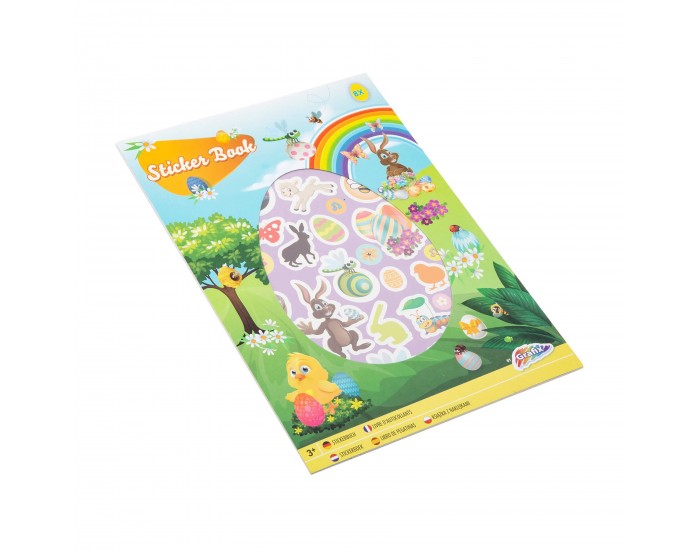 Moxy Книжка със стикери, с великденски мотиви, А4