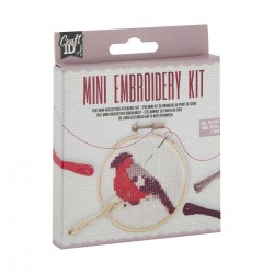 Craft ID Комплект за бродиране Птица, мини, 12.5 х 10 cm - Craft id
