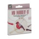 Craft ID Комплект за бродиране Птица, мини, 12.5 х 10 cm