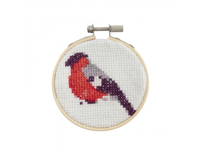 Craft ID Комплект за бродиране Птица, мини, 12.5 х 10 cm