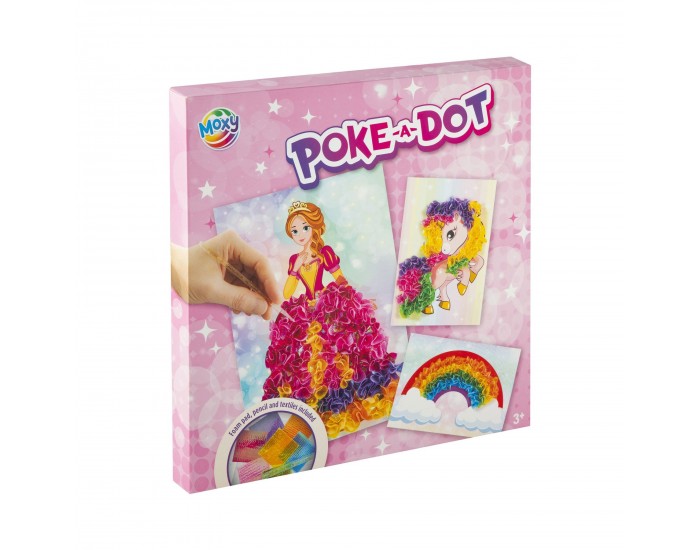 Moxy Творчески комплект Poke-a-Dot, за момичета