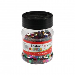 Foska Пайети, 70 g - Материали за декорация
