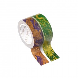 Paperblanks Тиксо Olive Violet Fairy, декоративно, 2 броя - Материали за декорация