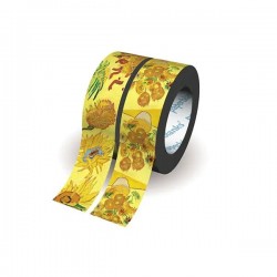 Paperblanks Тиксо Van Gogh Sunflowers, декоративно, 10 m, 2 броя - Материали за декорация