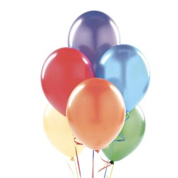 Балони Festa, макарон, 5 броя - Материали за декорация