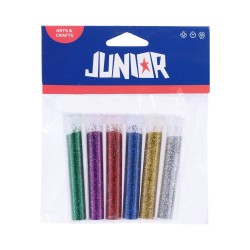Брокат Junior, металик, 6 броя - Материали за декорация