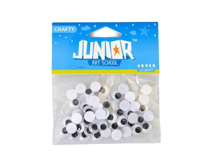 Очички Junior, мърдащи, 10 mm, 50 броя