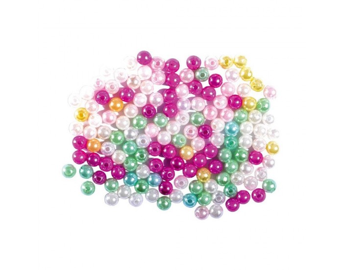 Перли за декорация Junior, 8 mm, 30 g, цветни