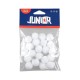Помпони за декорация Junior, 20 mm, бели, 20 броя