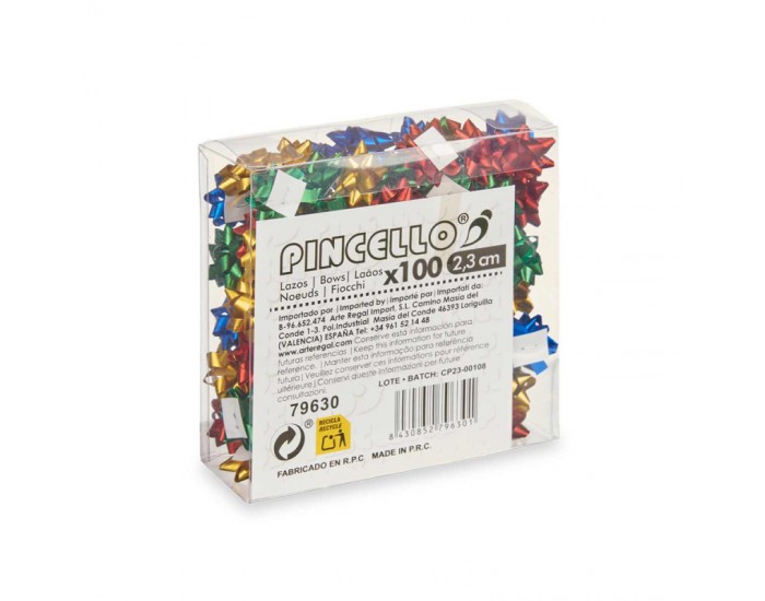 Панделка Pincello, PVC, 2.3 cm, мат, 100 броя
