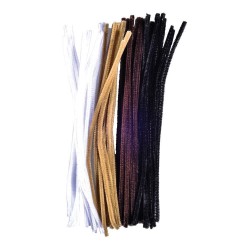 Чистачки за лули Junior, плюш, 30 cm, 25 броя - Декорации
