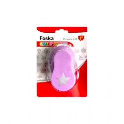 Foska Перфоратор за декорация - Звезда, 25 mm, зелен - Офис аксесоари