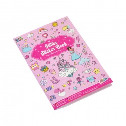 Moxy Книжка със стикери, А5, розова - Материали за декорация
