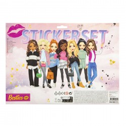 Moxy Комплект стикери Besties, над 300 броя - Материали за декорация