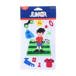 3D стикери от пяна Junior, футбол - Сравняване на продукти