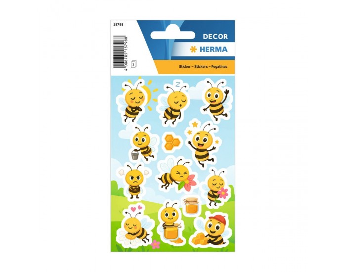 Herma Стикери Пчели, 39 броя