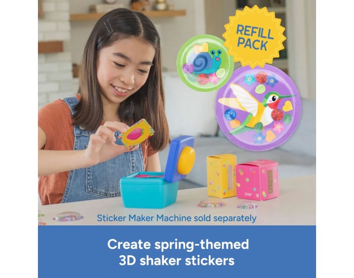 Learning Resources Резервен комплект за правене на 3D стикери