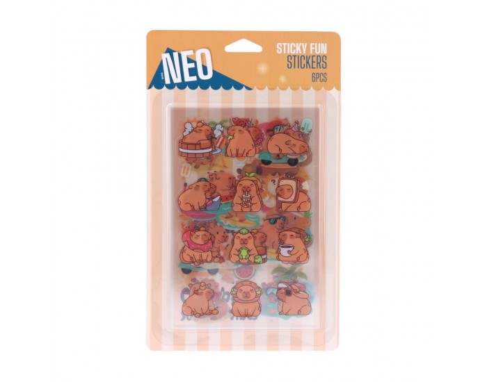 Стикери Sazio Sticky Fun, Капибара