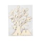 Creativ Company Фигура за декорация, дървена, 24 х 18.4 х 0.4 cm