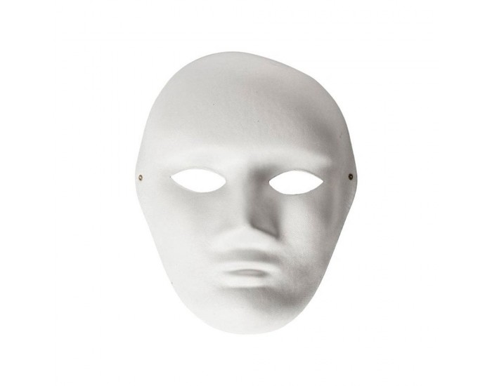 Маска лице Junior, за оцветяване и декорация, 24 х 19 cm