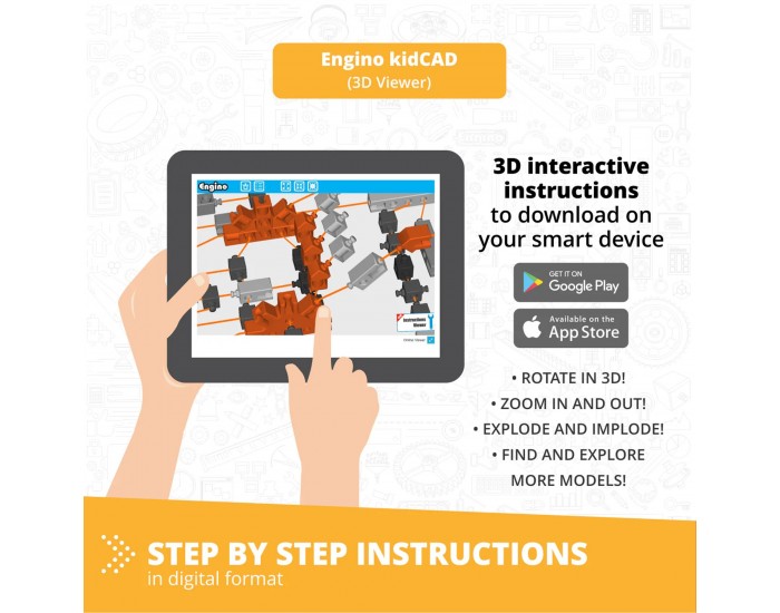 Комплект Engino Education Mini Robotics ERP - Роботика