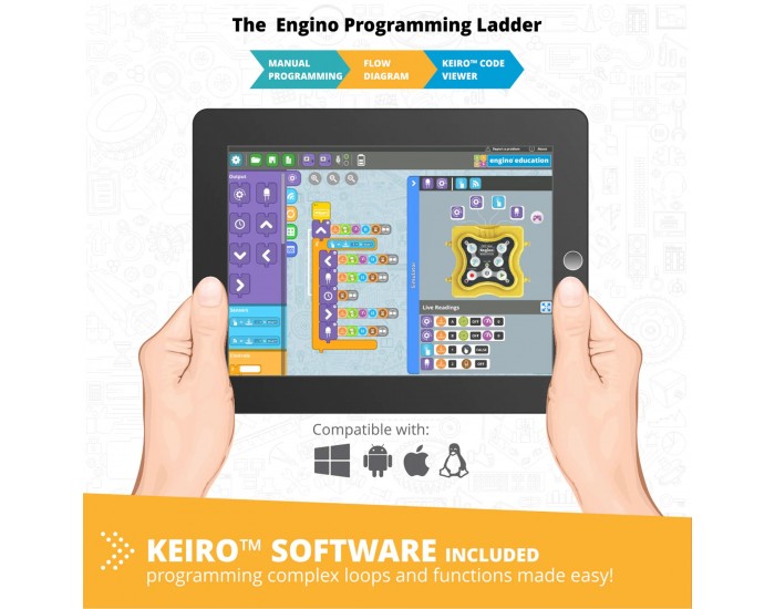 Комплект Engino Education Mini Robotics ERP - Роботика