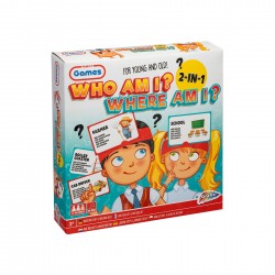 Moxy Игра Кой съм аз? Къде съм аз?, 2 в 1 - Детска стая