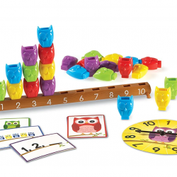 Learning Resources Игра Броене на сови, 25 части - Детски Играчки
