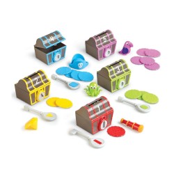 Learning Resources Игра пиратското съкровище, сортиране на цветове - Детски Играчки