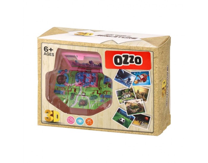 3D книжка Мини замък Ozzo, сгъваема