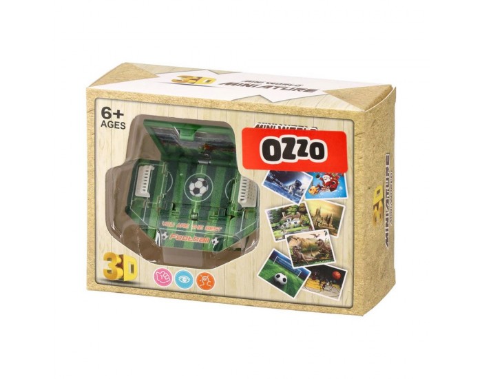 3D книжка Мини стадион за футбол Ozzo, сгъваема