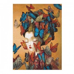 Paperblanks Пъзел Madame Butterfly, 1000 части - Детска стая