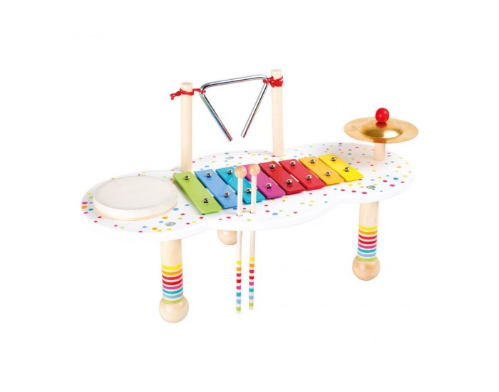Small Foot Музикална маса, 44 х 23 х 25 cm