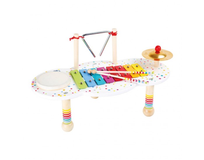 Small Foot Музикална маса, 44 х 23 х 25 cm