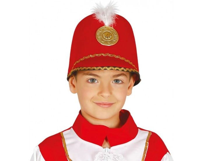 Шапка на мажоретка, червена