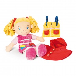 Nowa Szkola Кукла за игра, момиче, с дрехи, 75 cm - Детски Играчки