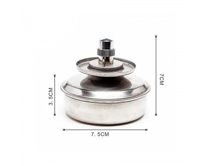 Gelsonlab Спиртна лампа, метална, 200 ml