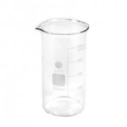 Gelsonlab Чаша бехер, стъклена, 250 ml - GELSONLAB