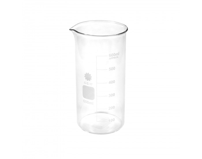 Gelsonlab Чаша бехер, стъклена, 600 ml
